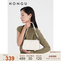 HONGU 红谷 包包2023新款潮时尚蜥蜴纹牛皮腋下包高级感单肩手提包女士包