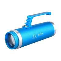 金诚顶点H17钓鱼灯大功率蓝光野钓夜钓灯北京顶点激光镭射炮超亮强光 北京顶点 H19（带三角架）