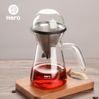 Hero（咖啡器具） Hero 手冲咖啡壶 360ml 星空银