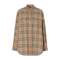 BURBERRY 博柏利 女士春秋款休闲单排扣长袖衬衫