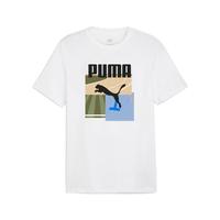 PUMA 彪马 24夏季男子运动休闲圆领T恤短袖Logo Tee