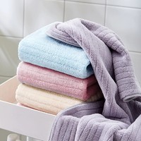 88VIP：SANLI 三利 毛巾成人强吸水加厚情侣洗脸巾洁面巾不易掉毛家用干发巾3条