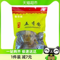 88VIP：鲁香德 德州五香扒鸡600g1只地方特产烧鸡真空即食整只鸡肉零食卤味零食