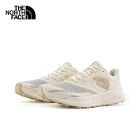 The North Face北面VECTIV越野跑鞋女户外防滑徒步鞋24春新7W5P 米白色/TOB 40