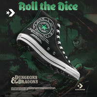 CONVERSE 匡威 官方 Converse x DUNGEONS & DRAGONS帆布鞋A09885C