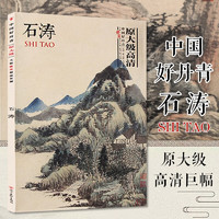 现货正版 原大级高清完整 中国好丹青·大师册页精品-石涛山水画册原作尺寸 苦瓜和尚画语录国画临摹画册