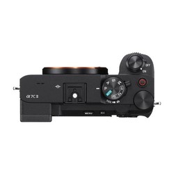 SONY 索尼 ILCE-7CM2二代直播VLOG视频全画幅微单相机 黑色单机身