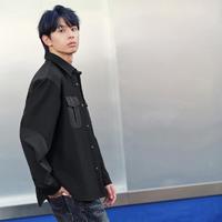 gxgjeans 2024年春季新款工装多口袋衬衣翻领男式衬衫男