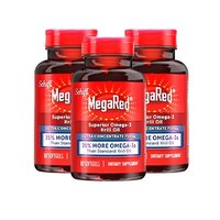 MegaRed 精萃磷虾油750mg 80粒*3瓶