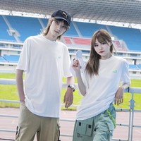 PUMA 彪马 男女同款情侣T恤男式女式时尚舒适跑步健身运动休闲圆领短袖上衣