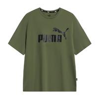 PUMA 彪马 官方男装女装中logo短袖T恤847715