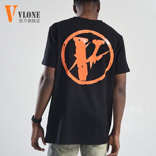 VLONE 【美版】t恤男潮牌 联名大V短袖夏季新款宽松纯棉半袖