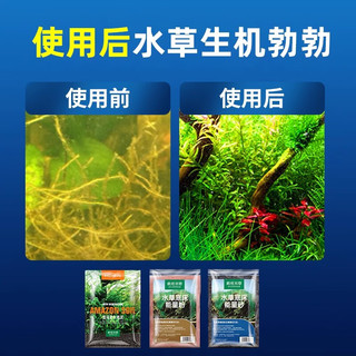 CRAZY PLANT鱼缸水草泥造景套餐ada草缸基肥肥料泥土免洗陶粒底砂沙 净水普通版9L细粒装【配三件套】