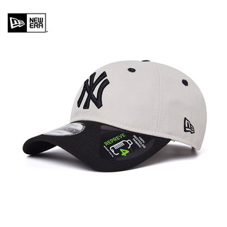 NEW ERA 纽亦华 2024夏季新款MLB拼色棒球帽男女情侣软顶NY刺绣环保帽子920 60508559-浅米色