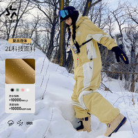 LD SKI 凌冻雪 LDSKI 滑雪衣秋冬新款滑雪服单双板男女连体服套装防水防风面料