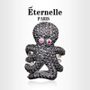 Eternelle 法国Eternelle时尚造型指环 韩版个性复古戒指章鱼造型镶钻女饰品