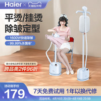 Haier 海尔 立式挂烫机大蒸汽熨烫机小型机家用服装店专用电熨斗烫衣服