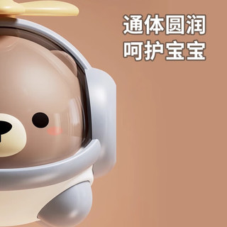 淘嘟嘟（Taodudu）口哨儿童玩具飞机喇叭发音训练转转乐哨子宝宝可吹1-2岁 萌宠小熊猫·口哨直升机 无规格