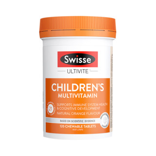 Swisse 斯维诗 儿童多种矿物质维生素VC咀嚼片澳洲进口 儿童复合维生素 120粒*1瓶装