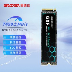 GUDGA 固德佳 GXF Pro M.2 NVMe PCIe4.0 512G 1T 2T 4TB PS5固态硬盘SSD