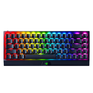 RAZER 雷蛇 黑寡妇蜘蛛 V4 迷你无线版 三模机械键盘 68键 橙轴