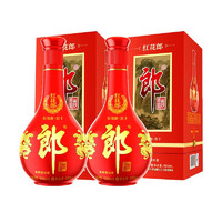 LANGJIU 郎酒 红花郎10 53%vol 酱香型白酒 500ml*2瓶 双支装