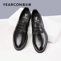 百亿补贴：YEARCON 意尔康 男鞋春秋真皮商务正装皮鞋男士英伦风新郎婚鞋男式单鞋