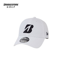 普利司通 NEW ERA 高尔夫联名帽子高尔夫球帽男女棒球帽防晒遮阳帽子白色