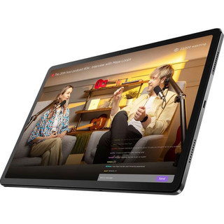 Lenovo联想Tab P12平板电脑12.7英寸防指纹触摸屏8+128/8+256GB内存安卓系统 灰色 8+128GB(ZACH0177US)无键盘