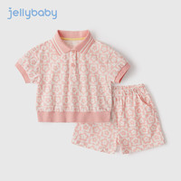 JELLYBABY 运动套装女童 粉色 120cm