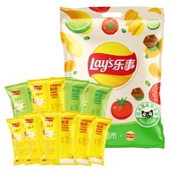 Lay's 乐事 独家原切薯片礼包忠于原味+黄瓜360gx1包
