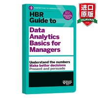 英文原版 哈佛商业评论指南系列 管理人员的数据分析基础 HBR Guide to Data Anal