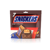 SNICKERS 士力架 夹心巧克力140g袋(20克*7)袋