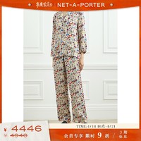 Anya Hindmarch 女花色真丝家居服套装netaporter