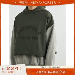 ESSENTIALS FEAR OF GOD 早春男宽松印花连帽卫衣NAP颇特