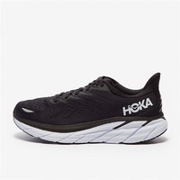 HOKA ONE ONE 跑步鞋男CLIFTON 8 WIDE系列1121374-BWHT 42.5码