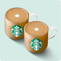 STARBUCKS 星巴克 馥芮白(大杯) 双杯  外卖券