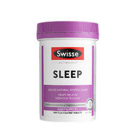 Swisse 斯维诗 sleep（睡眠片）缬草片不含褪黑素退黑素成人中老年夜间常备