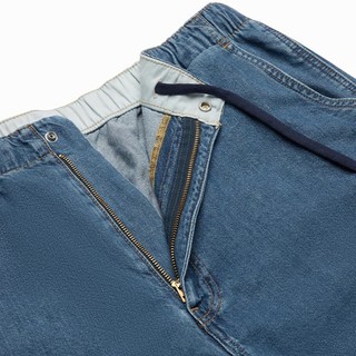 Levi's李维斯男士牛仔短裤蓝色24夏季轻薄潮牌凉感裤子