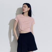 Gap 盖璞 女装2024夏季新款印花logo圆领短袖T恤简约百搭多色上衣564491