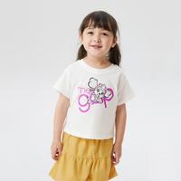 Gap 盖璞 女幼童夏季短袖712885儿童装洋气T恤