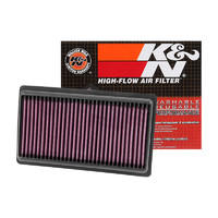 K&N 高流量空气滤清器适用英菲尼迪Q50/Q50 Hybrid进气风格空气滤芯空滤33-5014
