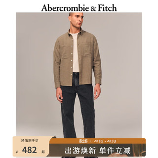 Abercrombie & Fitch 男装 24春美式时尚复古潮流黑色宽松休闲牛仔裤 337657-1 黑色水洗 28/30 (175/72A)