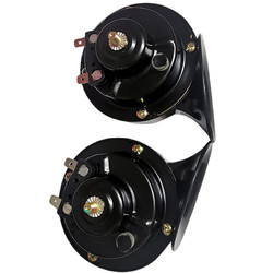 华德玛 汽车喇叭 蜗牛电喇叭 通用型电喇叭高低音对装 12V