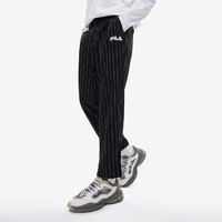 FILA 斐乐 男装FUSION系列薄款透气宽松运动长裤时尚男式梭织长裤