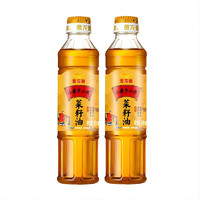 金龙鱼 外婆乡小榨菜籽油传统现榨随机发 400ML  2瓶