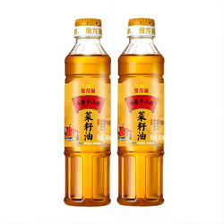 金龙鱼 外婆乡小榨菜籽油传统现榨随机发 400ML  2瓶