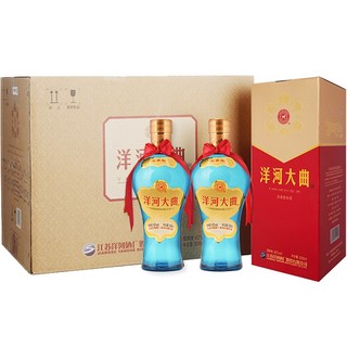 YANGHE 洋河 大曲新天蓝白酒 42度500mL*6瓶整箱装