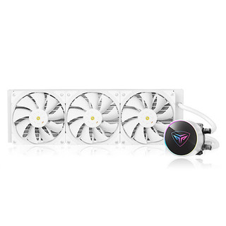 PCCOOLER 超频三 PD360 ARGB 360冷排 一体式水冷散热器 白色