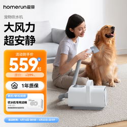 Homerun 霍曼 宠物吹水机 狗狗大功率电吹风机大型犬洗澡吹毛器猫咪吹毛器